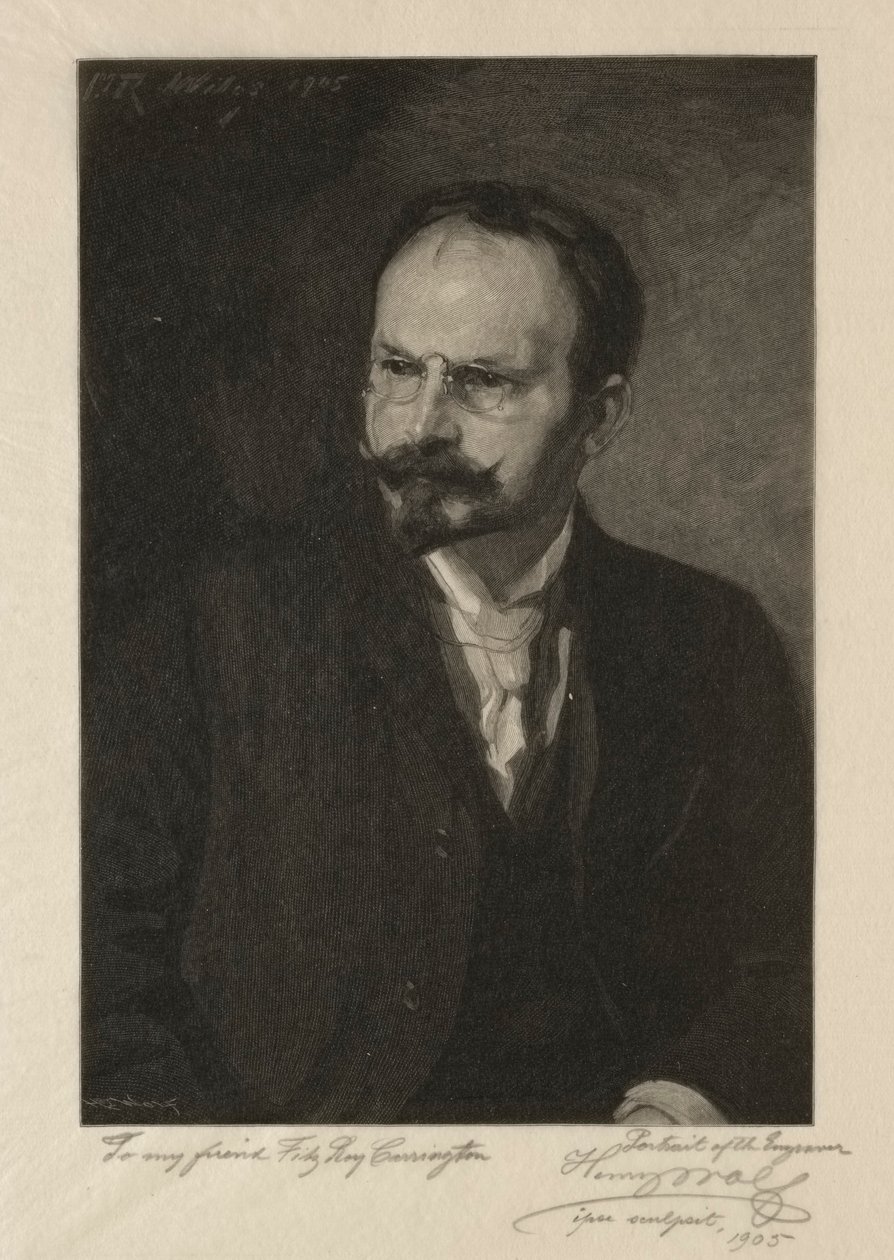 Selvportræt af Henry Wolf