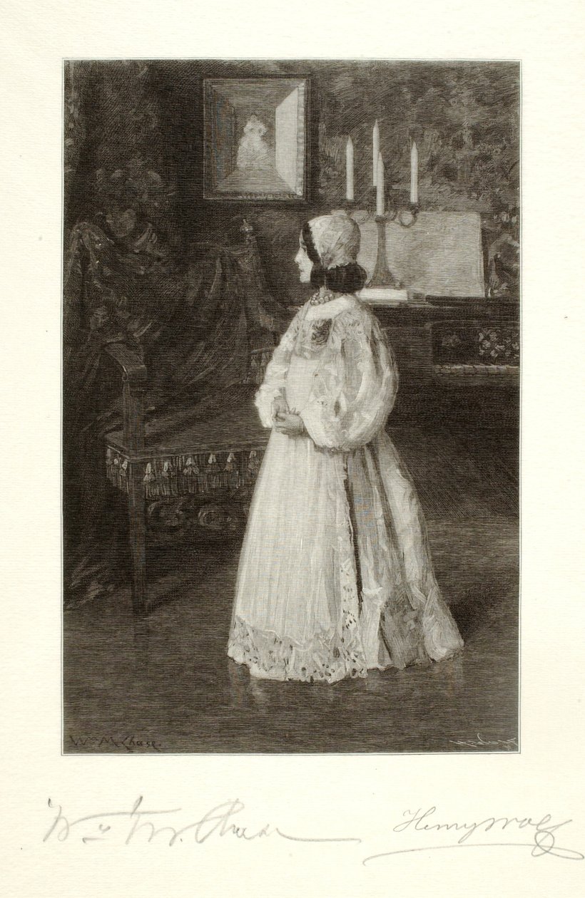 Kunstnerens datter Alice af Henry Wolf