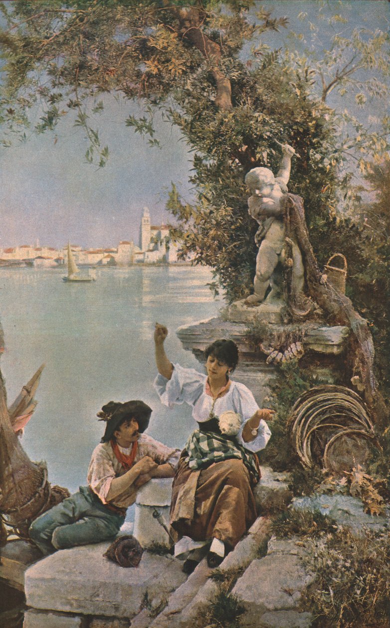Cupids Spell, 1885, c1930. af Henry Woods