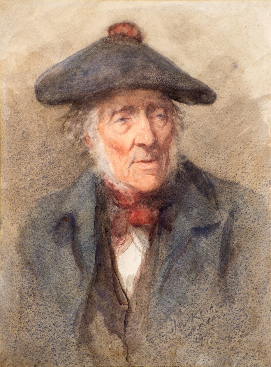 A Bonnet Laird, ca. 1905 (akvarel) af Henry Wright Kerr