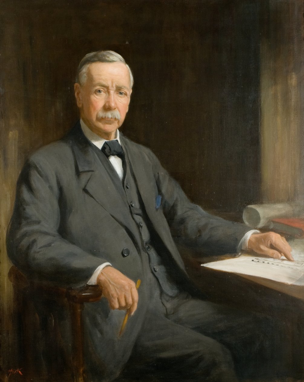 James Thomson, ca. 1925 (olie på lærred) af Henry Wright Kerr