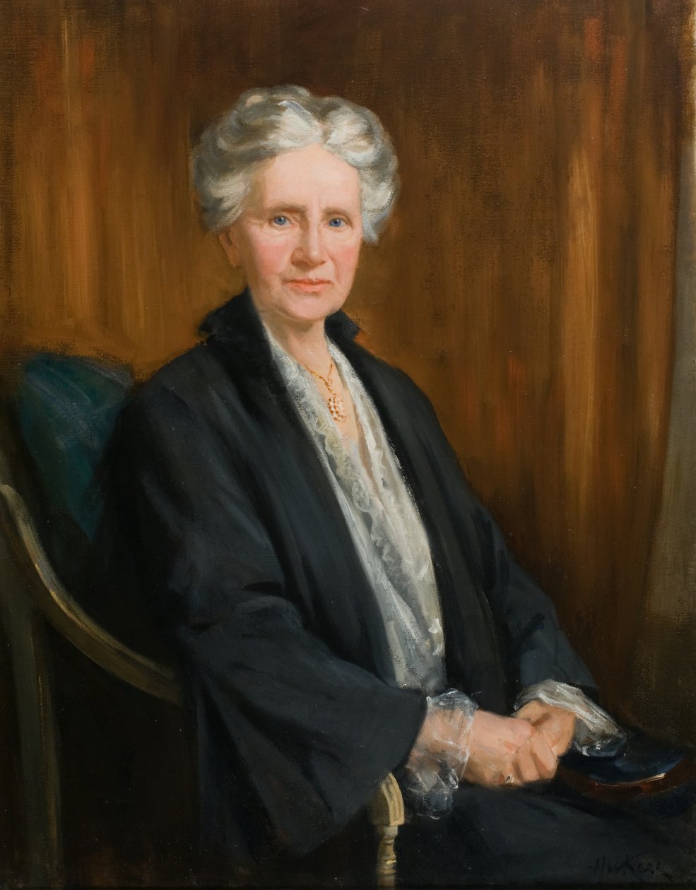 Mrs Elizabeth Low, 20. århundrede (olie på lærred) af Henry Wright Kerr