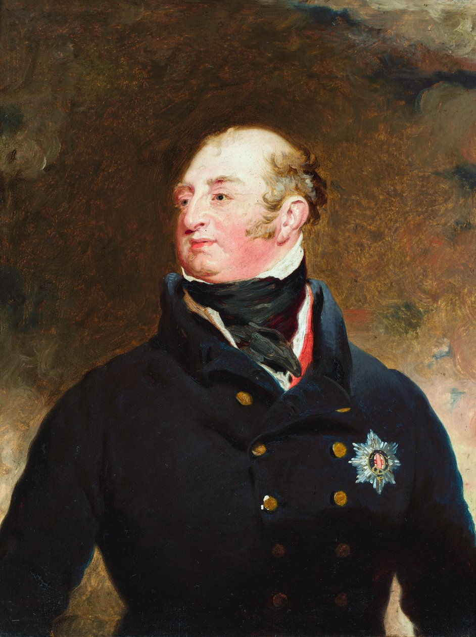 Portræt af Frederick, Duke of York (olie om bord) af Henry Wyatt