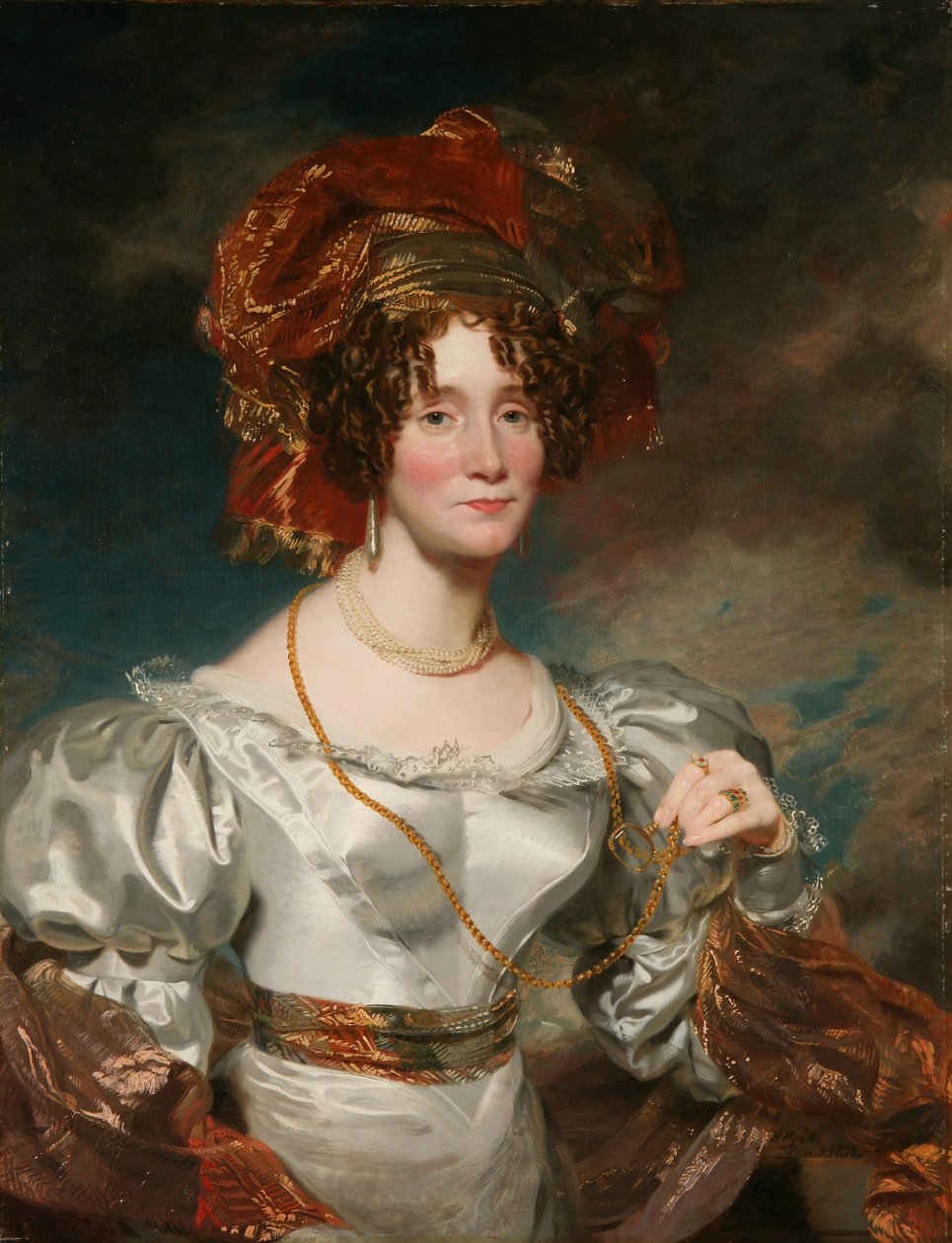 Regency Lady, 1828 af Henry Wyatt