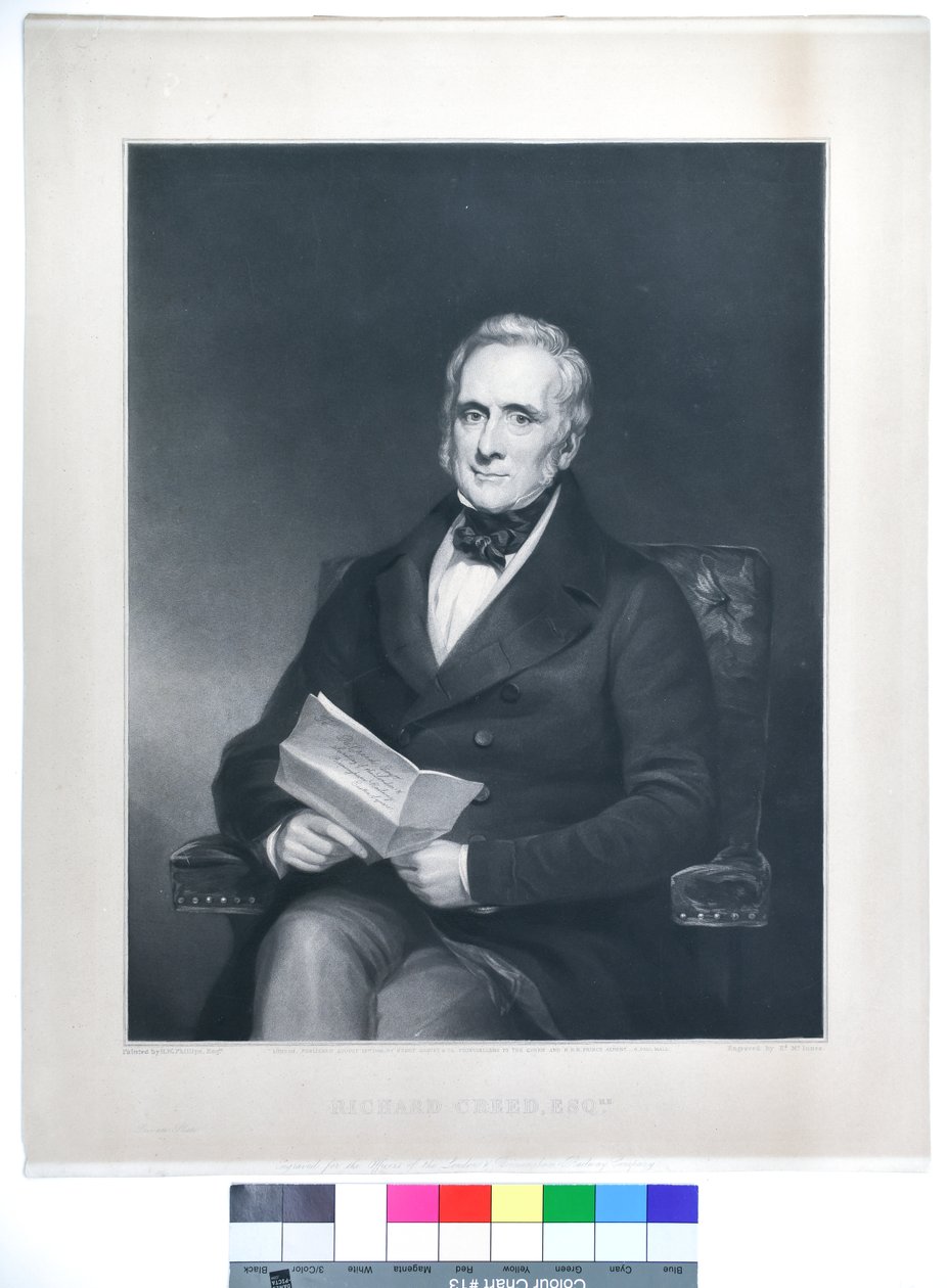 Richard Creed, advokat. af Henry Wyndham Phillips
