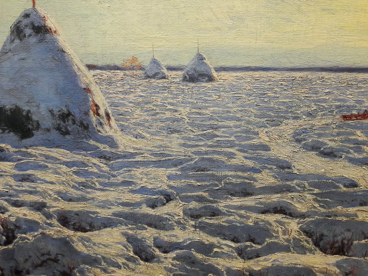 Litauiske sumpe under sne af Henryk Weyssenhoff