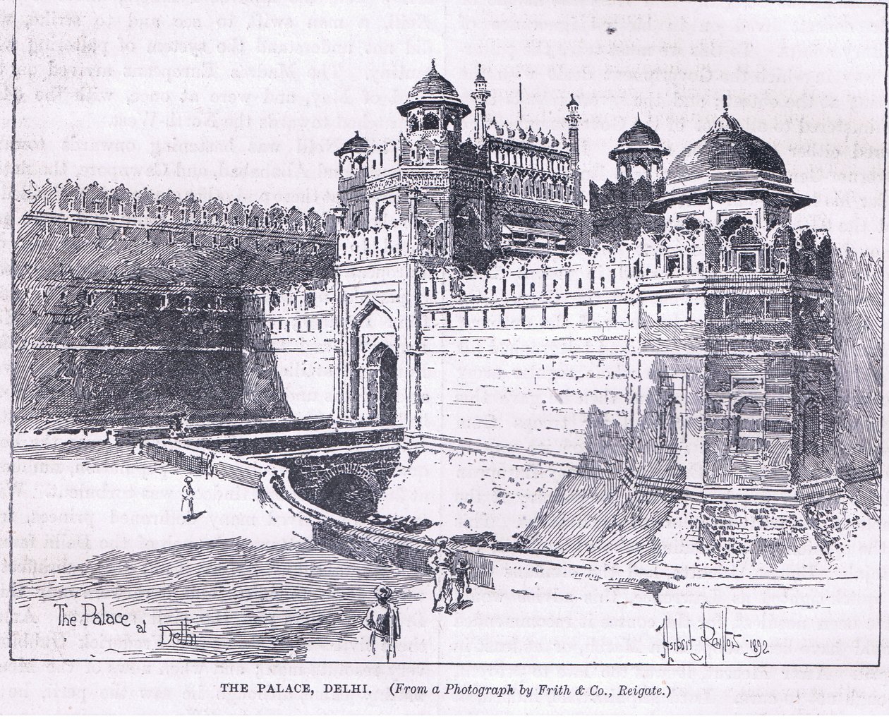 The Palace, Delhi af Herbert Railton