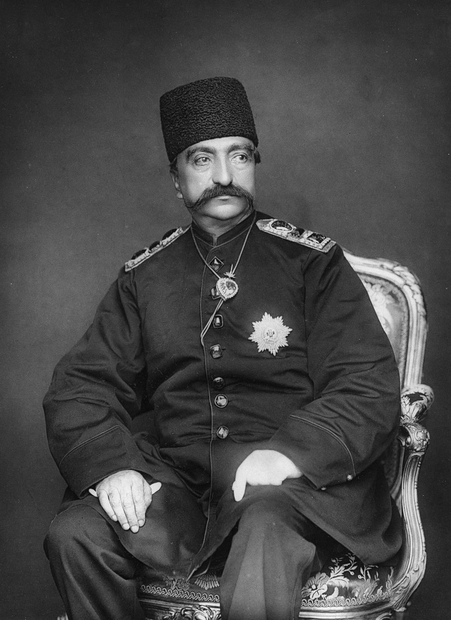 Shah af Persien af Herbert Rose Barraud