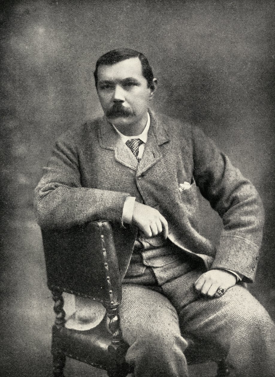 Sir Arthur Conan Doyle (1859-1930) af Herbert Rose Barraud