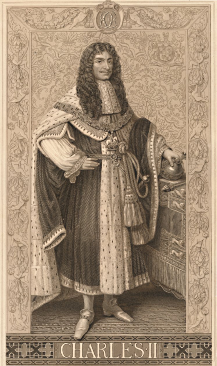 Charles II, 1886 af Herbert Bourne