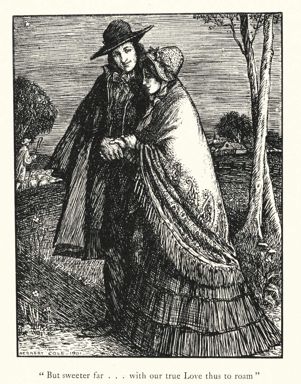 Ingoldsby Legends: Song (litografi) af Herbert Cole