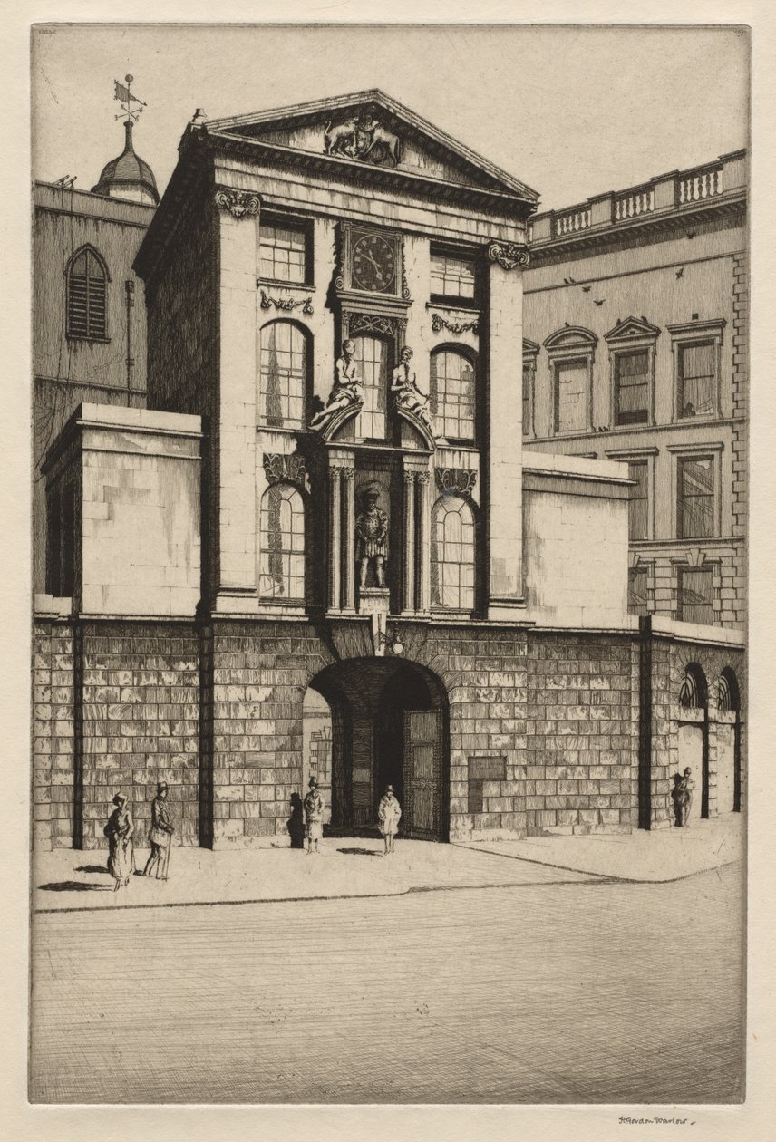 Henry VIII Gateway af Herbert Gordon Warlow