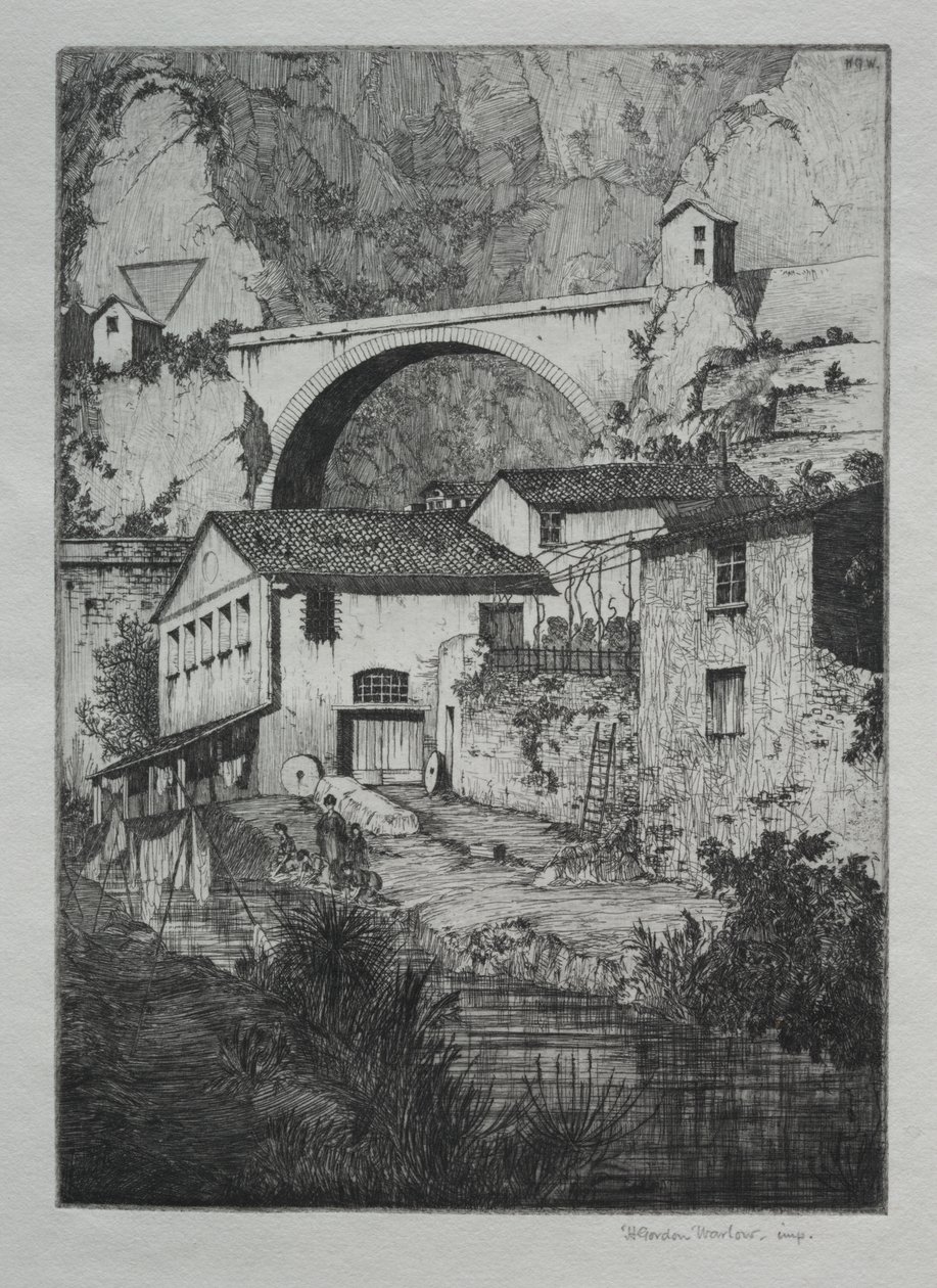 Pont St. Louis, Manton af Herbert Gordon Warlow