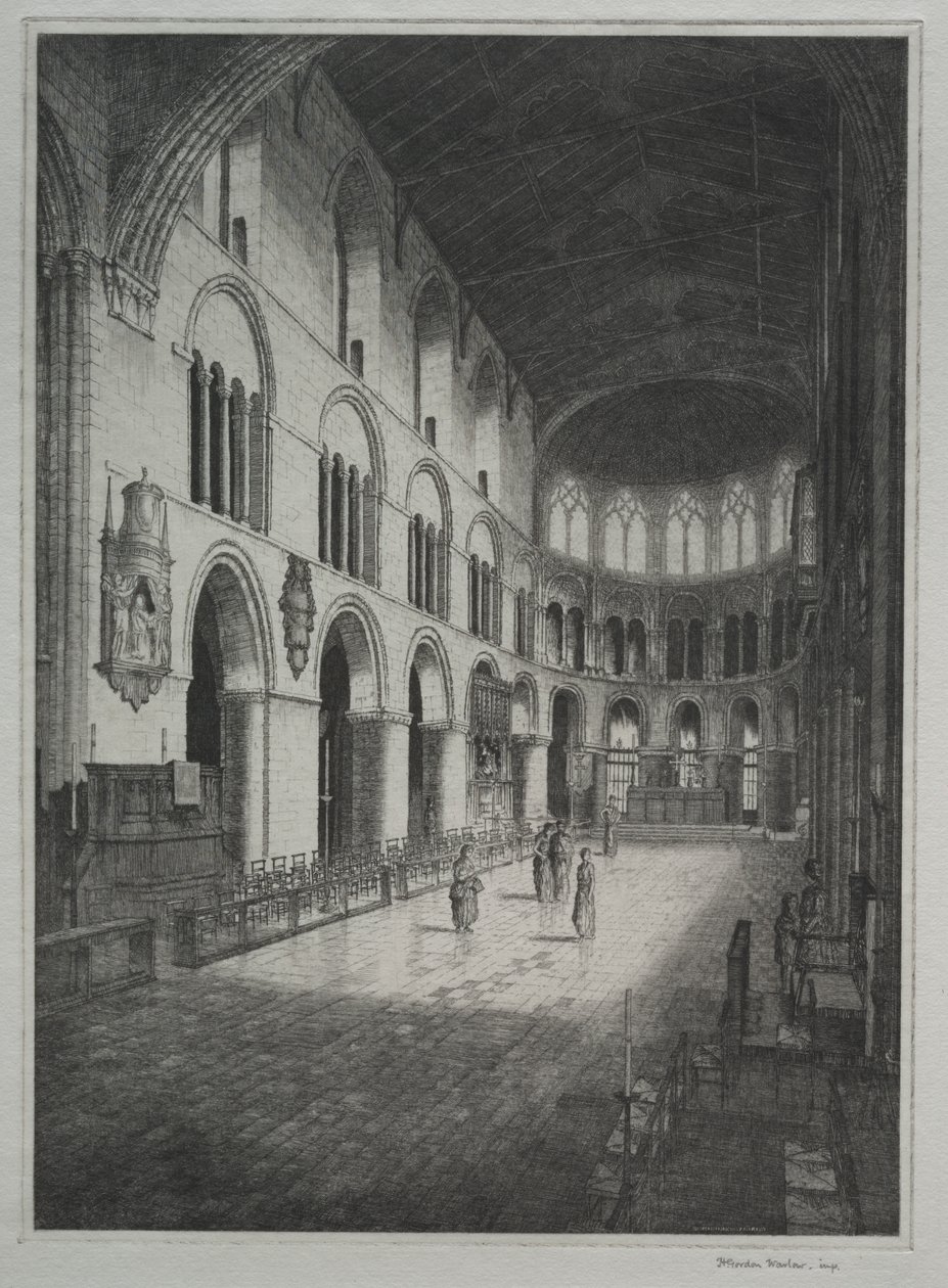 Bartholomews Kirke, Interiør af Herbert Gordon Warlow
