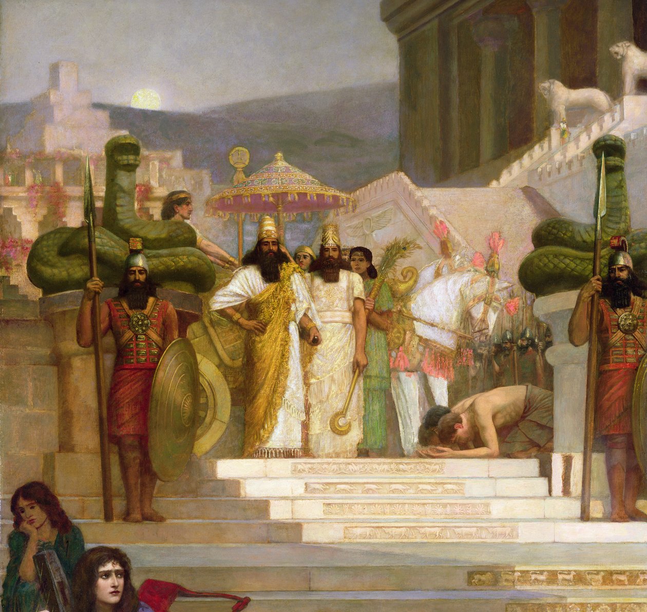 Judas døtre i Babylon af Herbert Gustave Schmalz