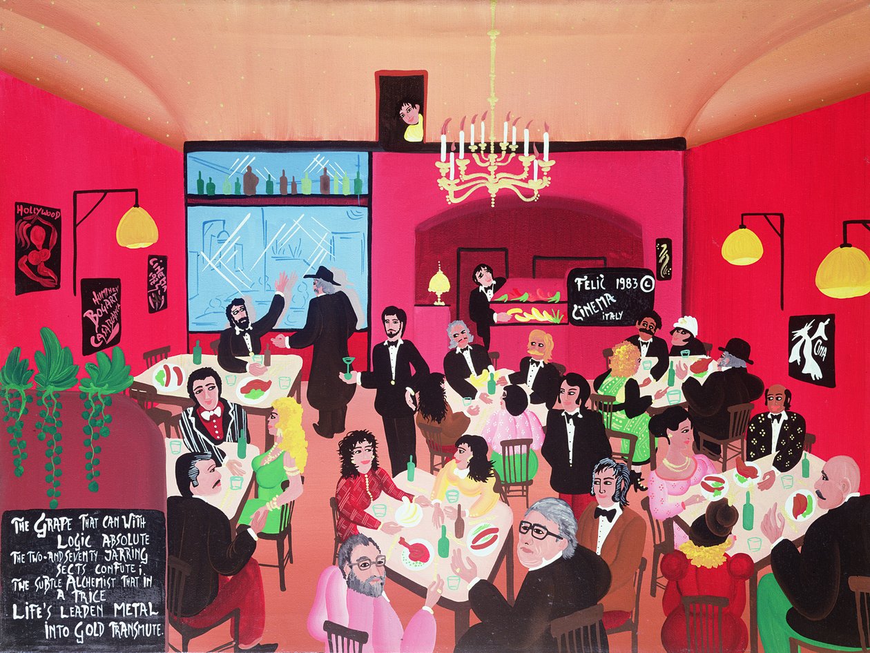 Cinema Stalia (græsk restaurant) af Herbert Hofer