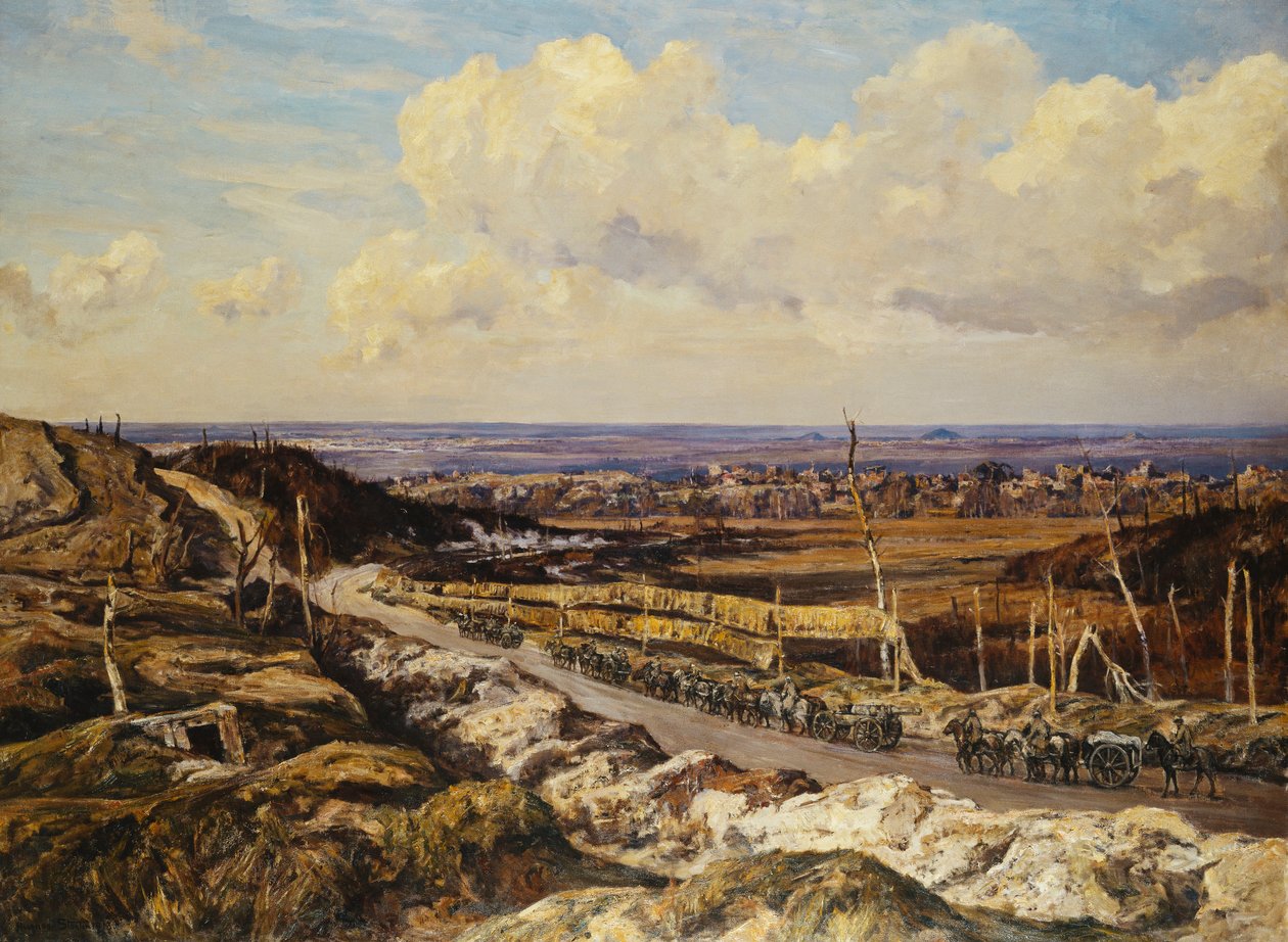 Første Verdenskrig 1918 af Herbert Hughes Stanton