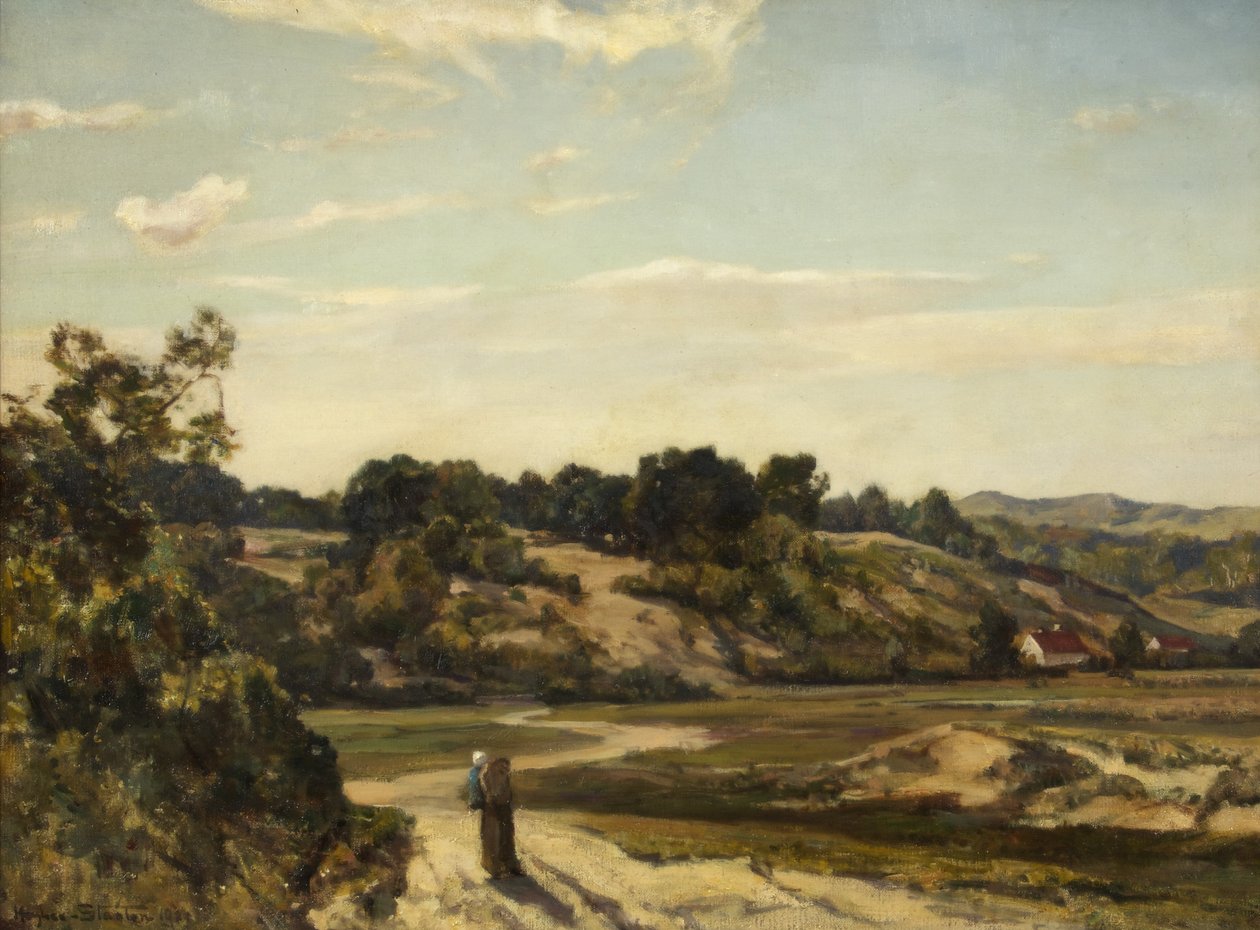 Pas de Calais - Blandt klitterne af Herbert Hughes Stanton