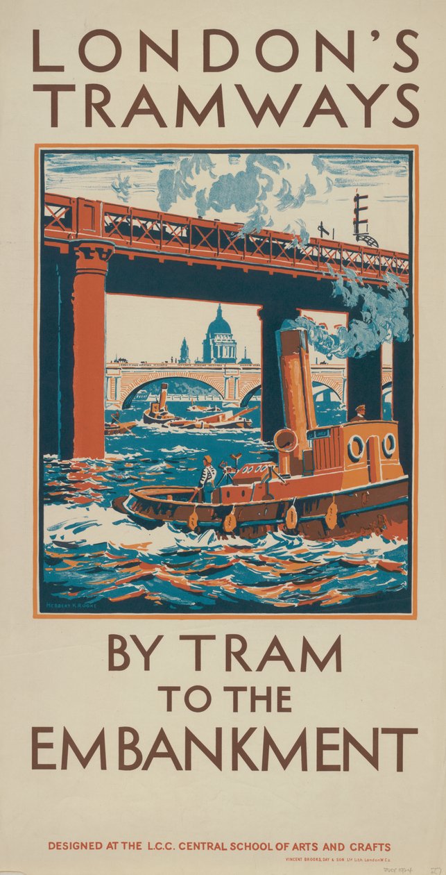 Med sporvogn til dæmningen af Herbert Kerr Rooke