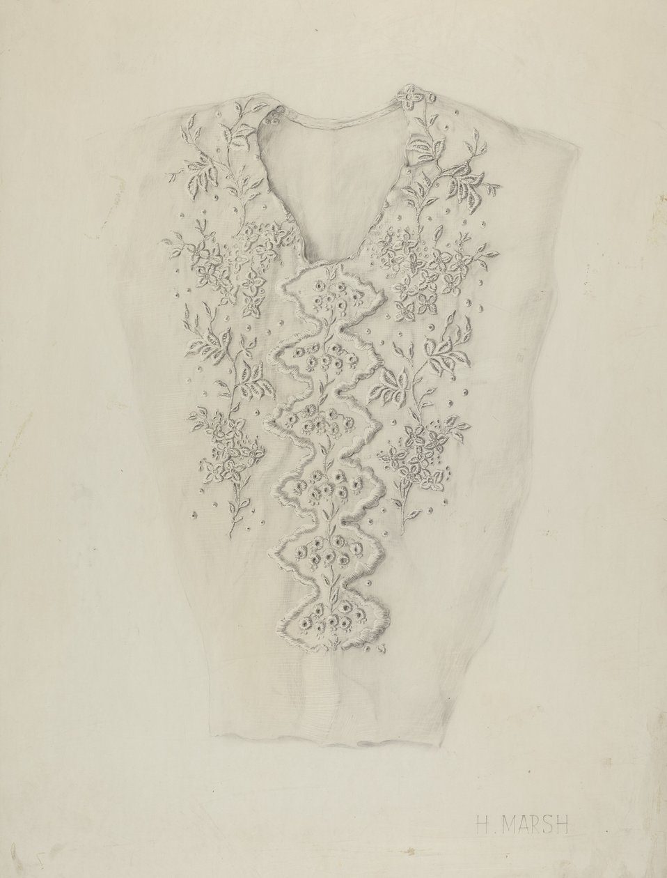 Bomuldsvest af Herbert Marsh