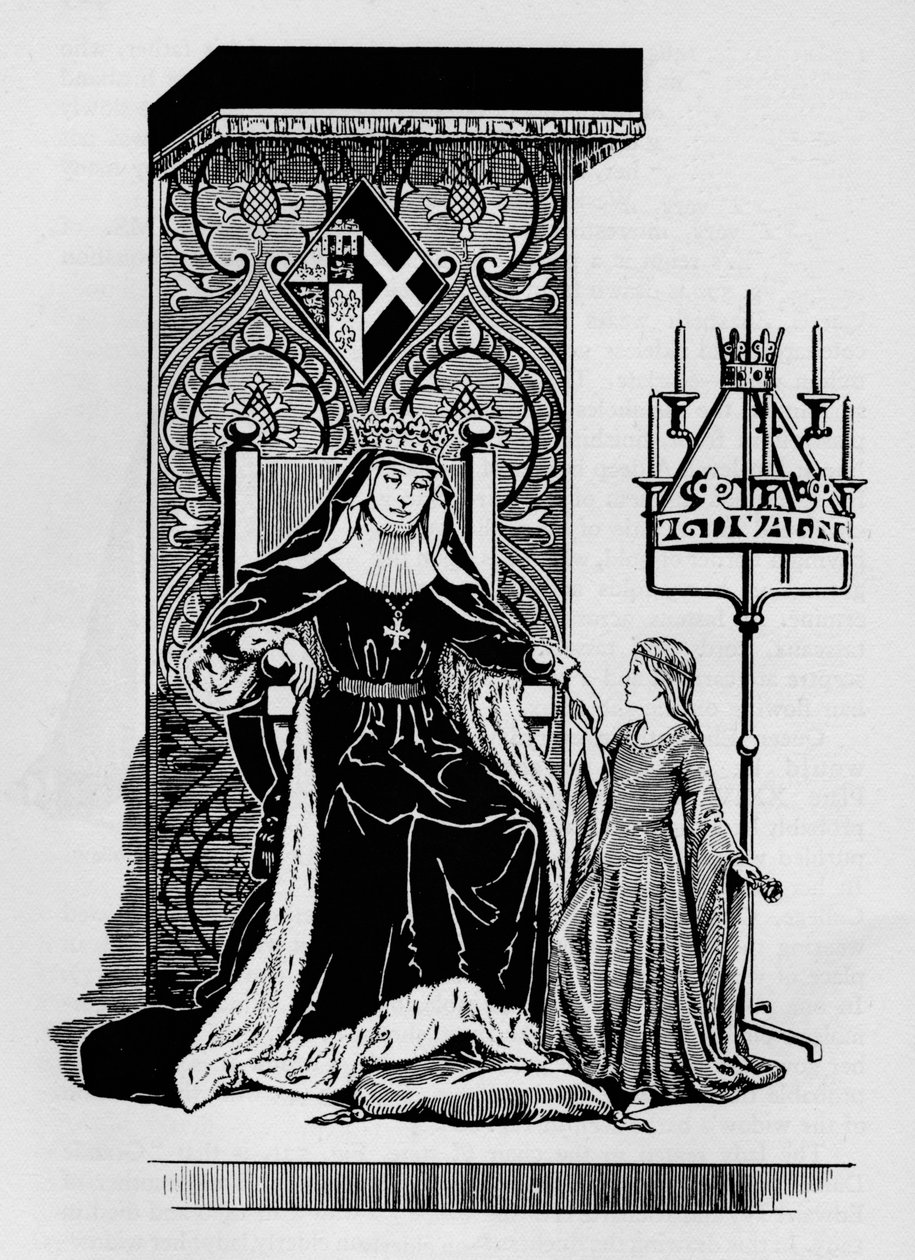 Hertuginde af York og prinsesse Margaret af Clarence, c1926 af Herbert Norris