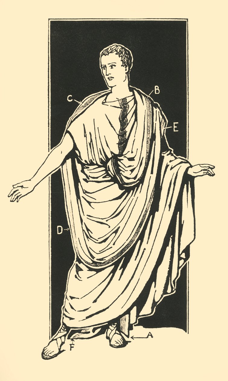 Toga Praetexta, 1924 af Herbert Norris