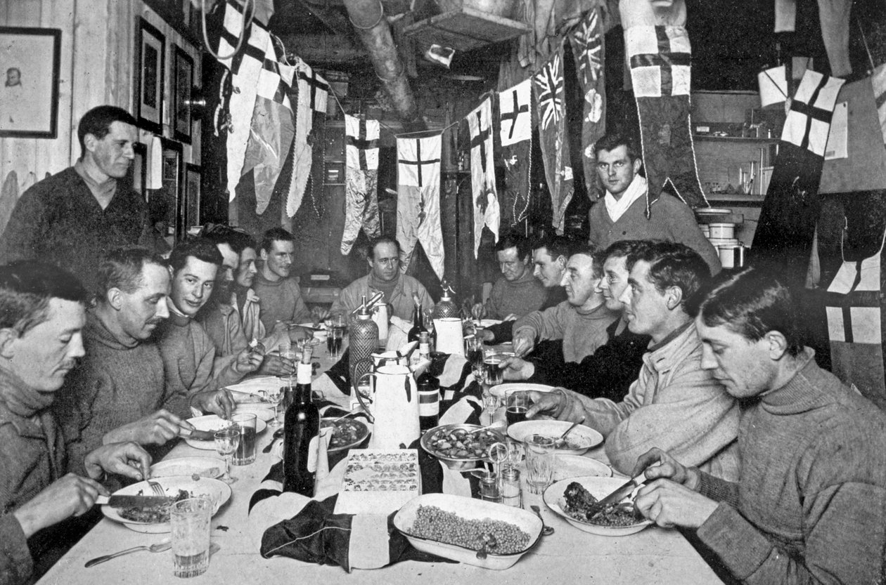 Kaptajn Scotts sidste fødselsdagsmiddag den 6. juni 1911, fra 