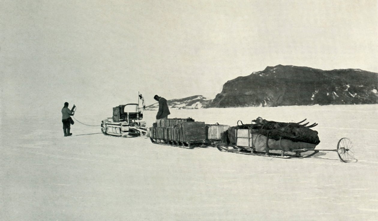 Days Motor Under Way, november 1911, 1913 af Herbert Ponting