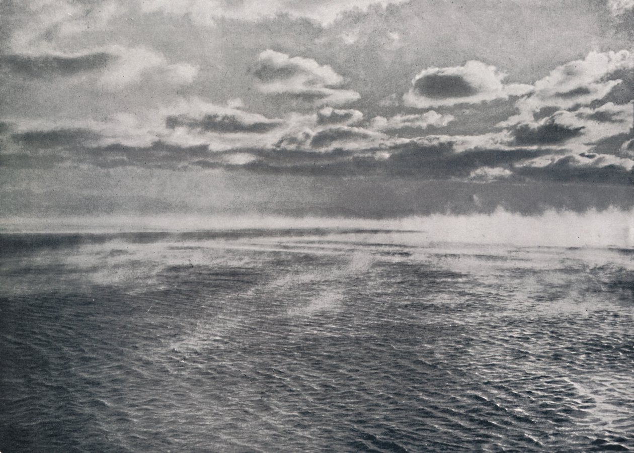 Frost-røg, 1911, 1913 af Herbert Ponting