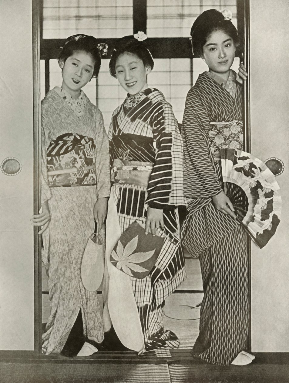 Geisha, 1910. af Herbert Ponting