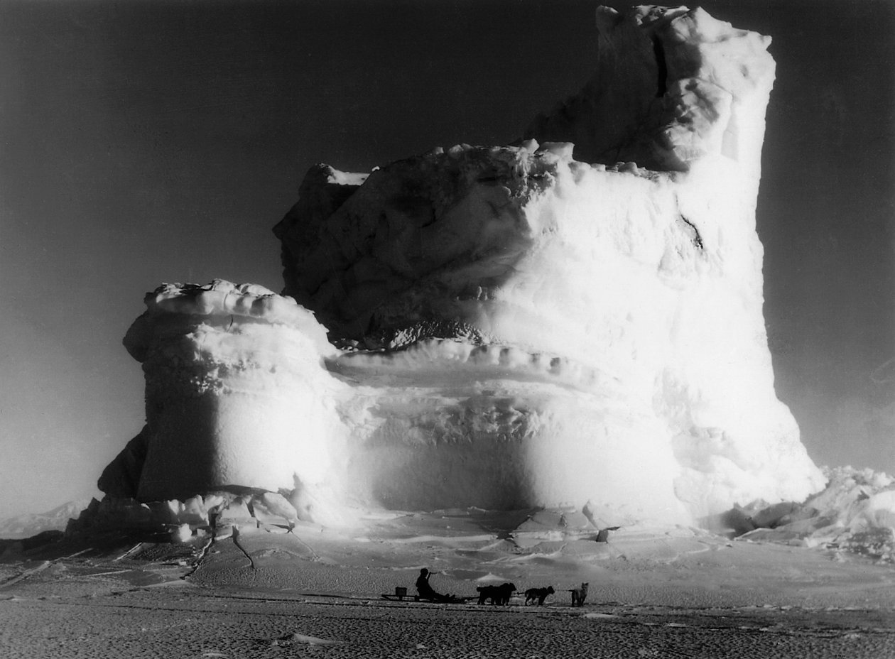 Isslot, Antarktis, c1911 af Herbert Ponting