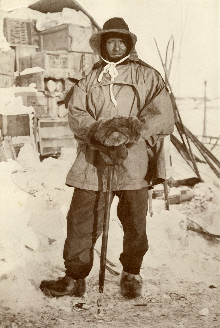 Underofficer Edgar Evans, R.N., 1911, 1913 af Herbert Ponting