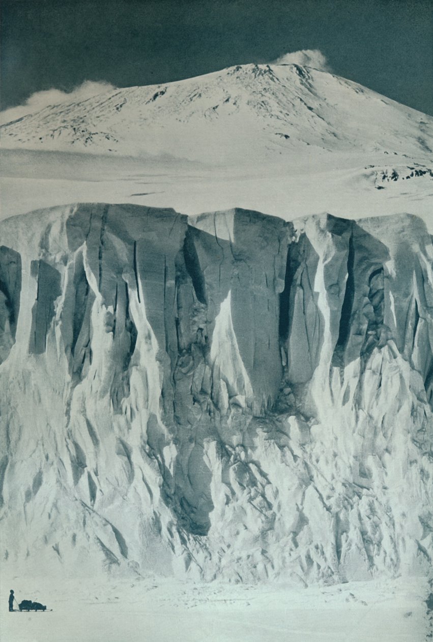 Voldene af Mount Erebus, c1911, 1913 af Herbert Ponting