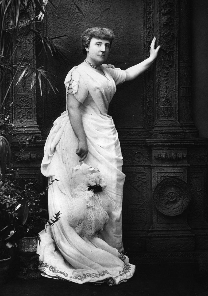 Frances Hodgson Burnett, 1888 af Herbert Rose Barraud