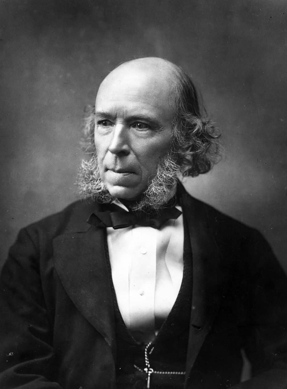 Herbert Spencer, 1888 af Herbert Rose Barraud