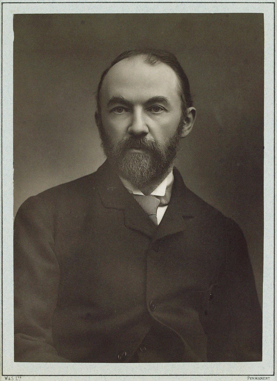 Portræt af forfatteren Thomas Hardy 1840-1928. af Herbert Rose Barraud