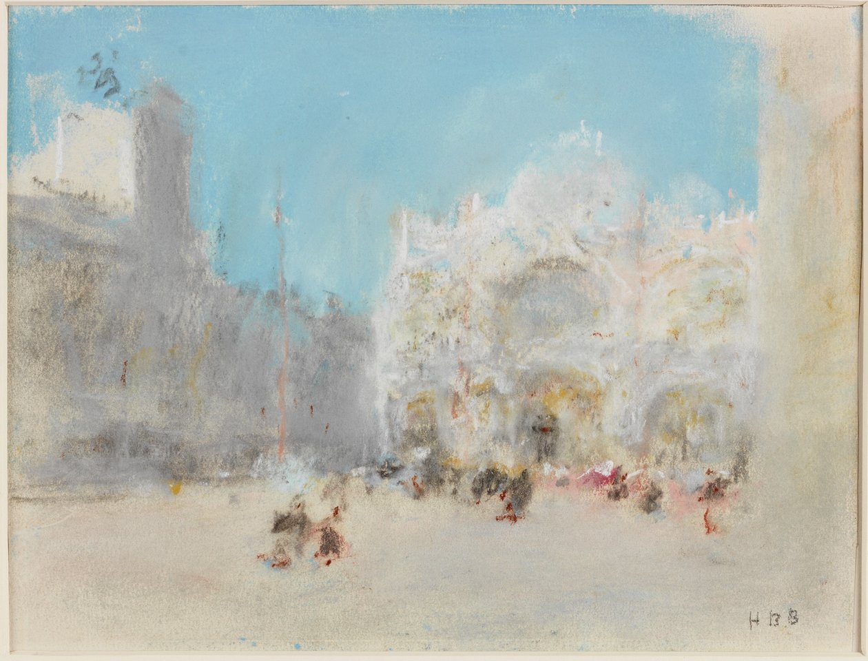 Markus, Venedig (pastel på papir, på kort) af Hercules Brabazon Brabazon