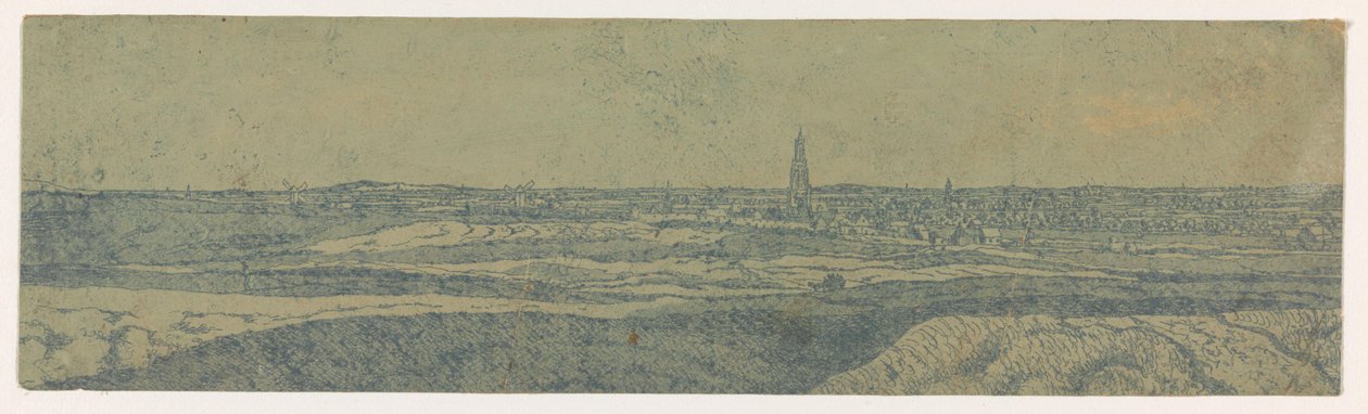 Udsigt over Amersfoort af Hercules Segers