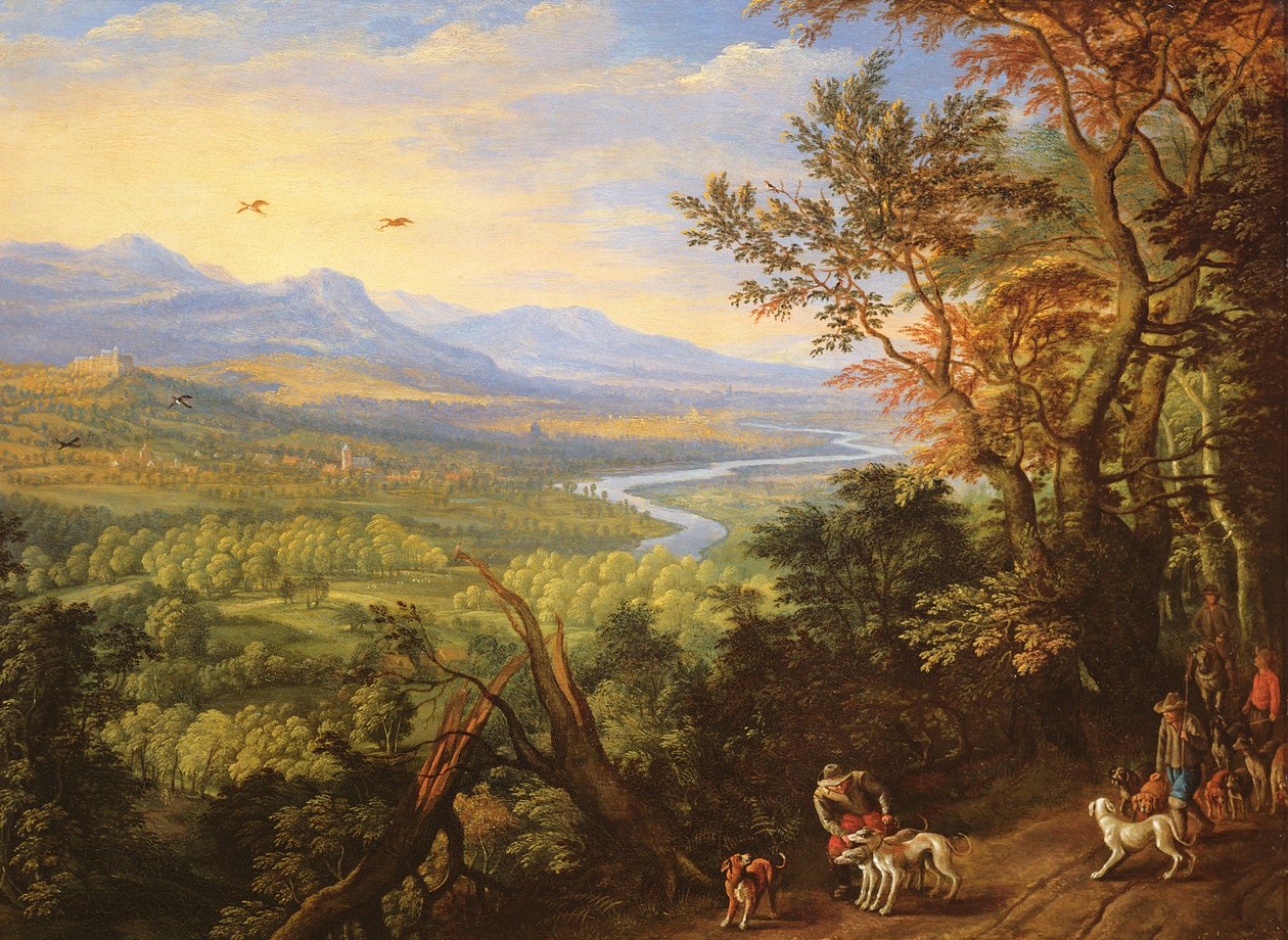 Flodlandskab, 1680