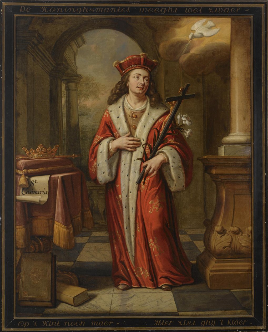 Sankt Casimir Jagiellon af Herman Collenius