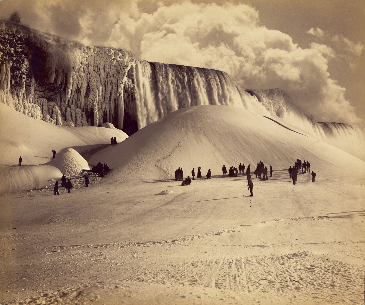 Amerikanske Niagara Falls af Herman F. Nielson