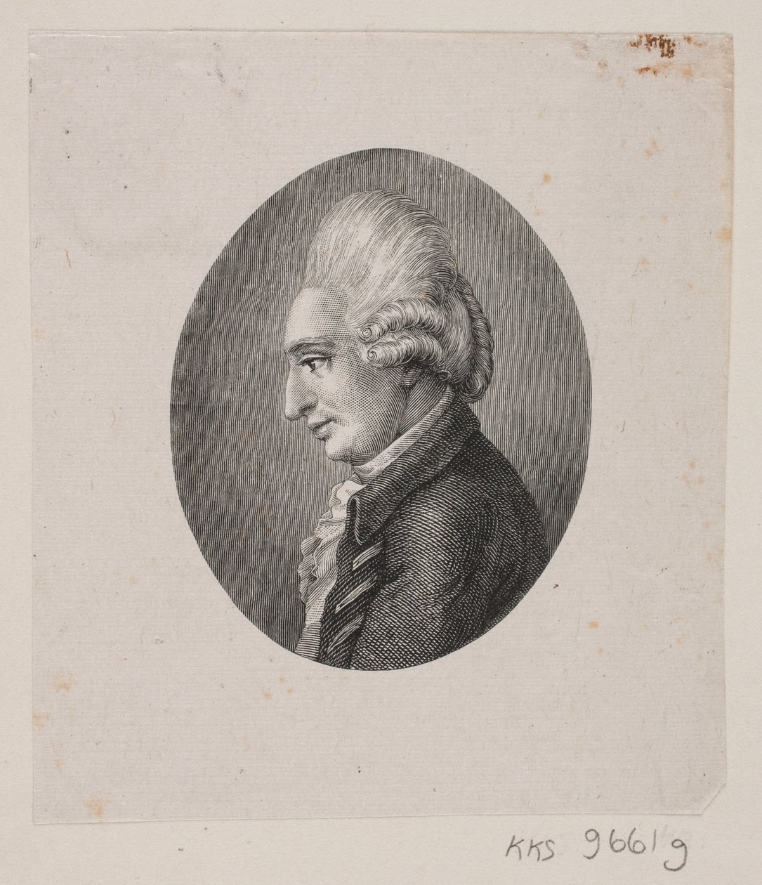 Johann Struensee af Herman Rudolf Müller