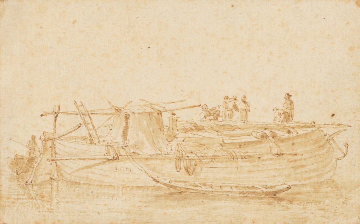 Et fragtskib af Herman Saftleven