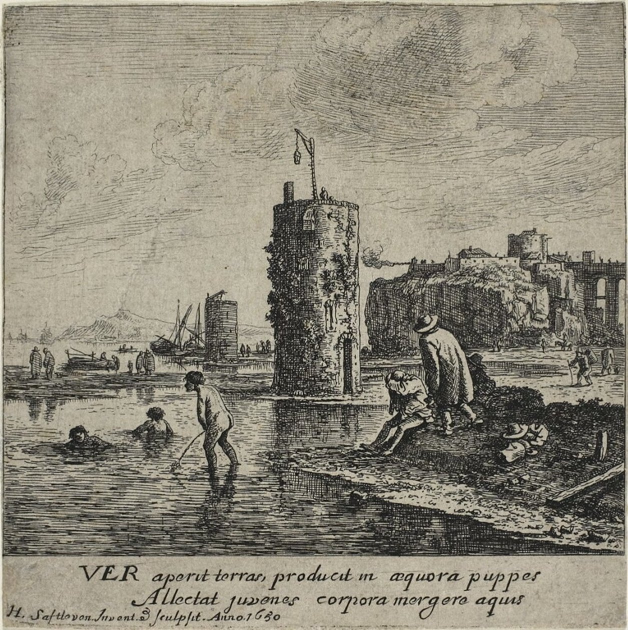 Forår af Herman Saftleven