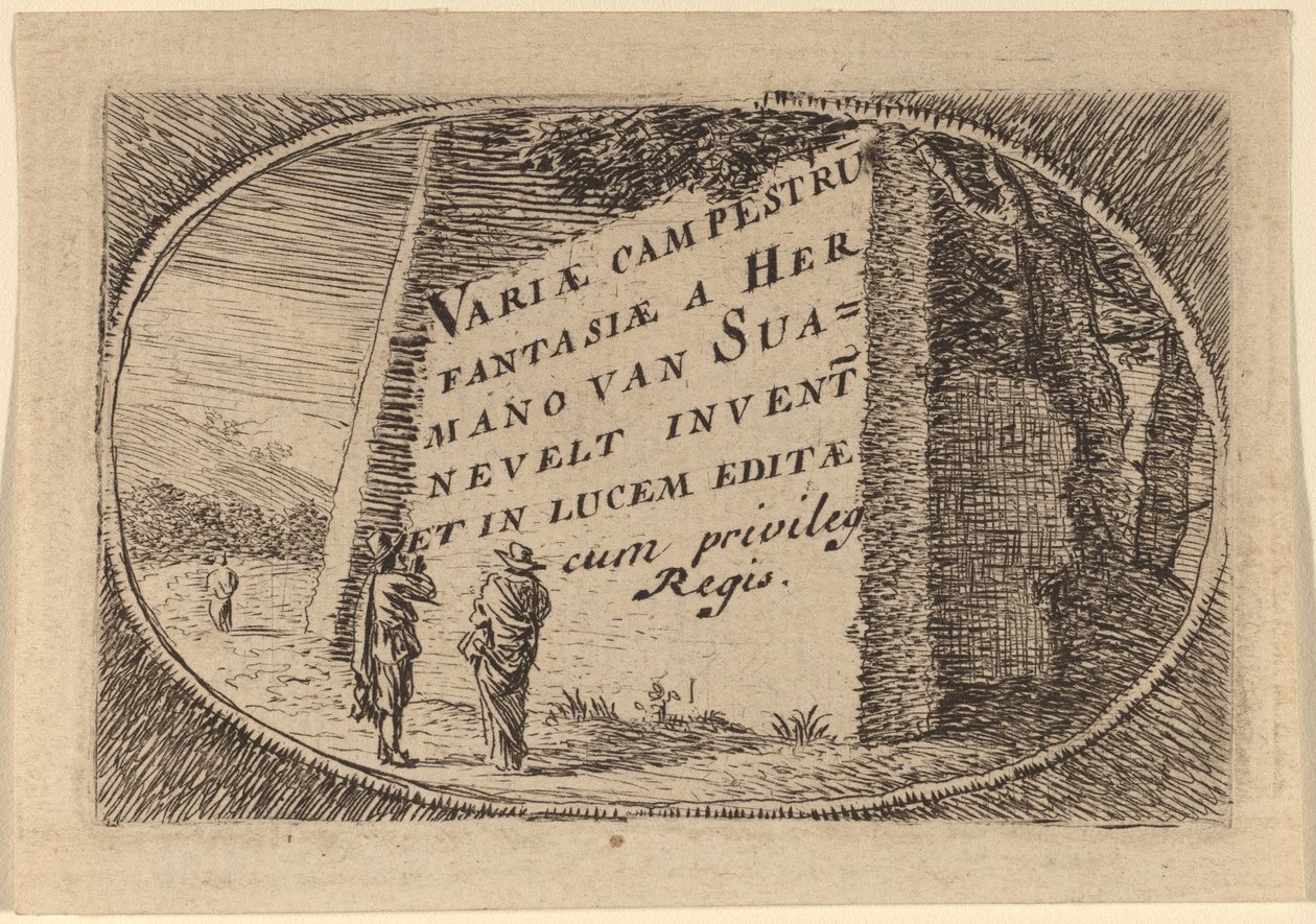 Titel side af Herman van Swanevelt