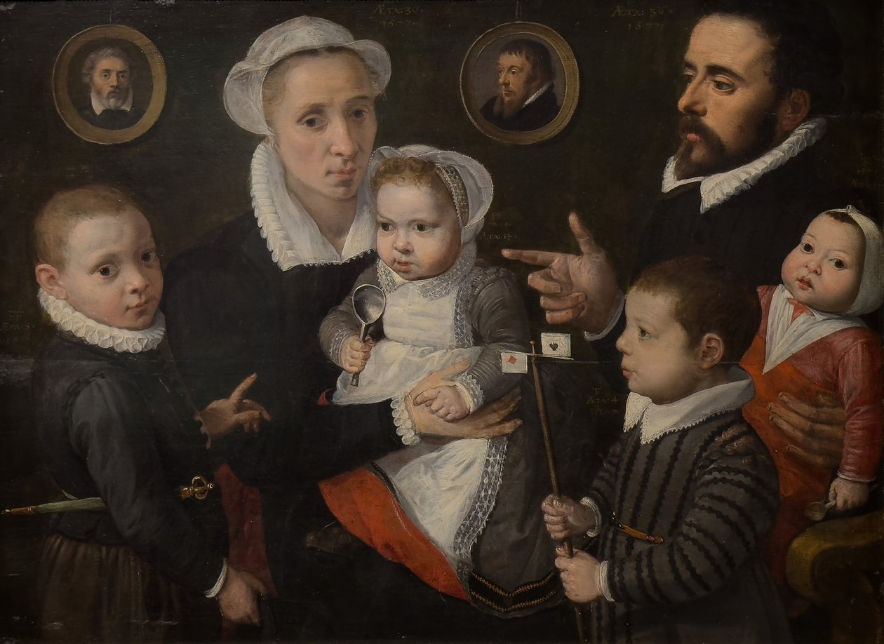 Familieportræt af Herman van der Mast