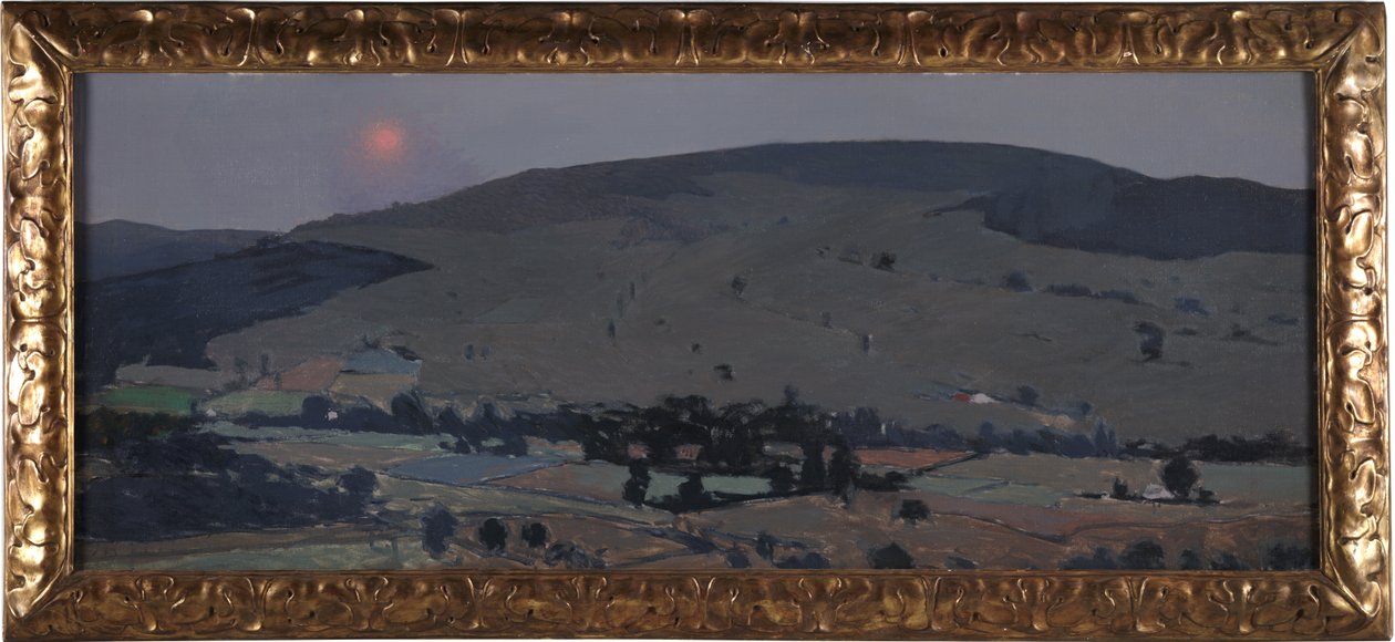 Landskab, ca. 1903 af Hermann Dudley Murphy