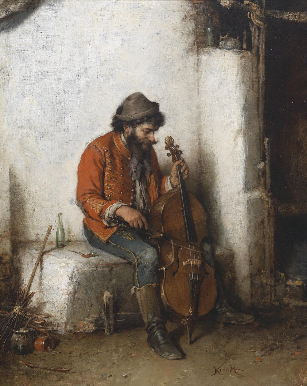 Sigøjnermusikere af Hermann Kern