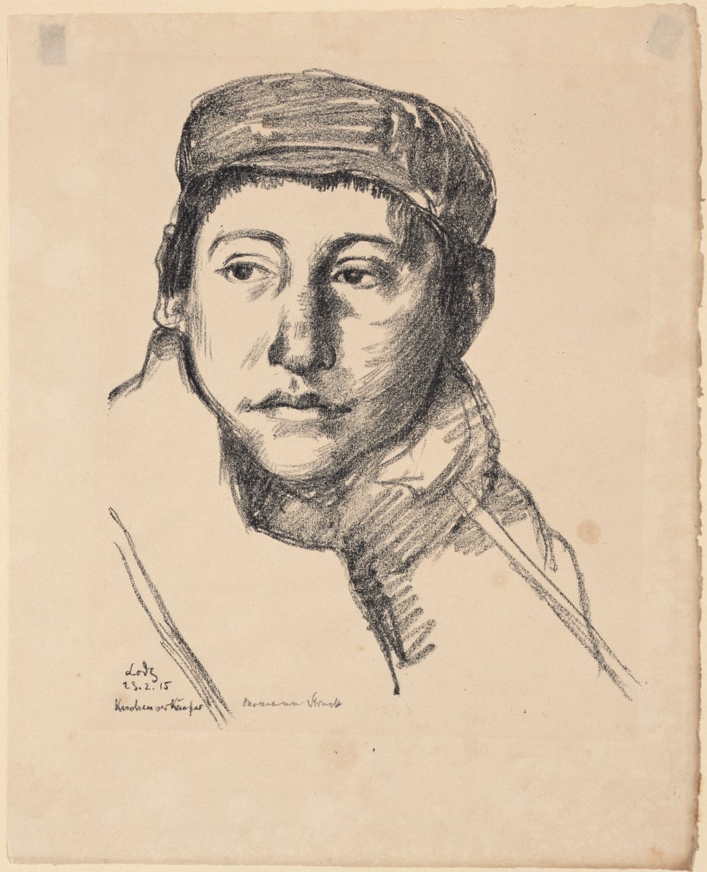 Kagesælger i Lodz I. af Hermann Struck