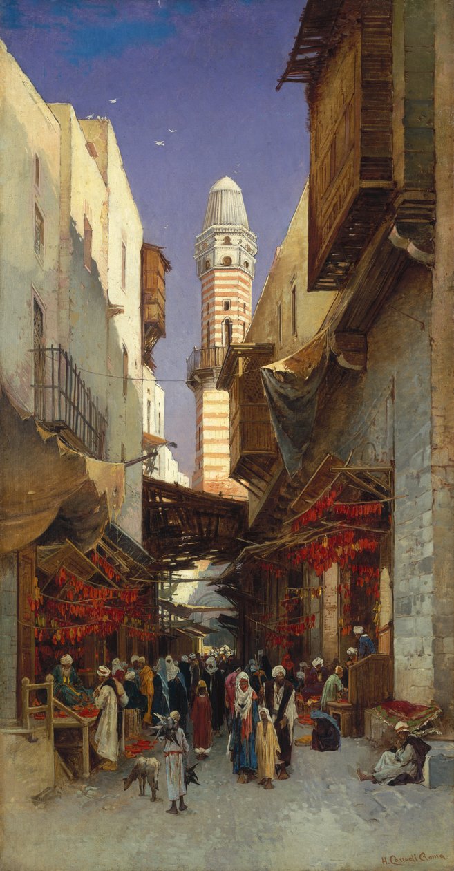 En egyptisk basar af Hermann David Salomon Corrodi